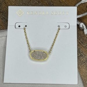NWT- Kendra Scott Druzy Elisa Necklace
